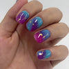 Semicured nail stickers NC250003