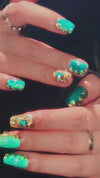 Jasmine Princess Luxury Custom Handmade Press-On Nails